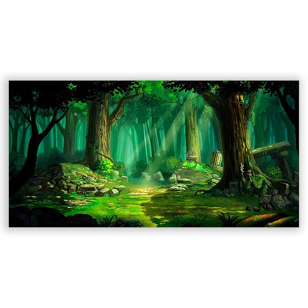 Painel Retangular - Natureza - Sublimado 3D