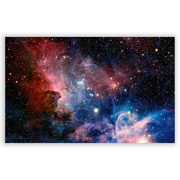 Painel Retangular - Galaxia Espaco - Sublimado 3D