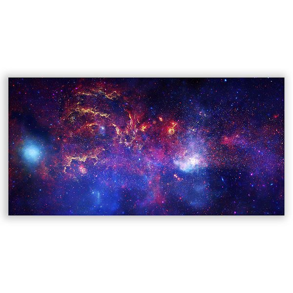 Painel Retangular - Galaxia Espaco - Sublimado 3D