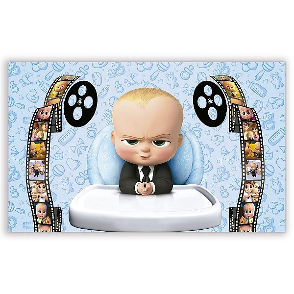 Painel Retangular - Poderoso Chefinho - Sublimado 3D