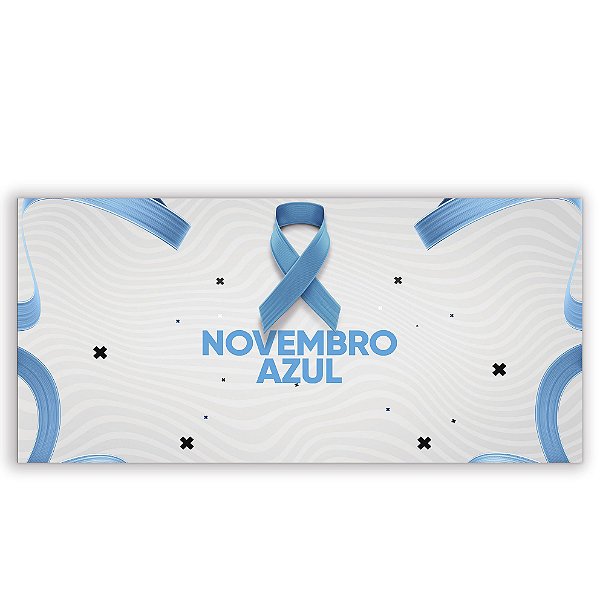 Painel Retangular - Novembro Azul - Sublimado 3D