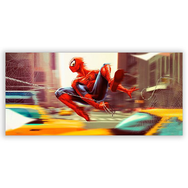 Painel Retangular - Homem Aranha - Sublimado 3D