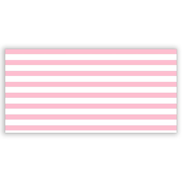 Painel Retangular - Listras Rosa - Sublimado 3D