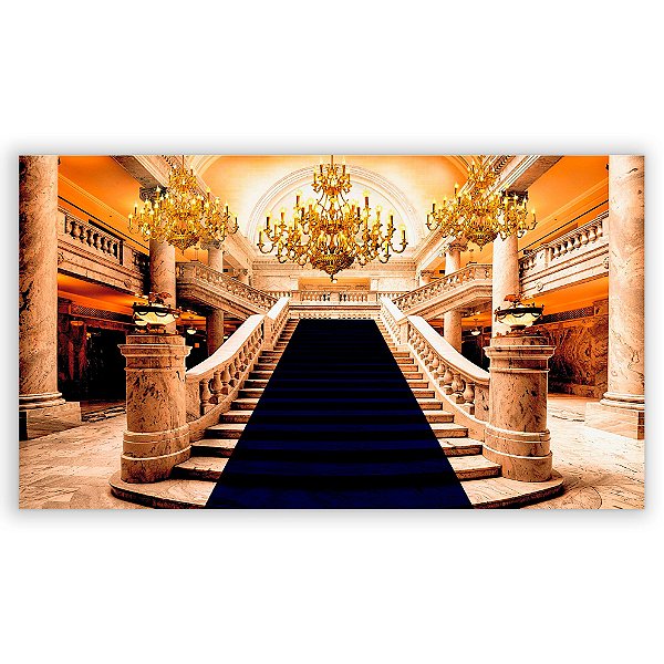 Painel Retangular - Escadaria Casteloazul - Sublimado 3D