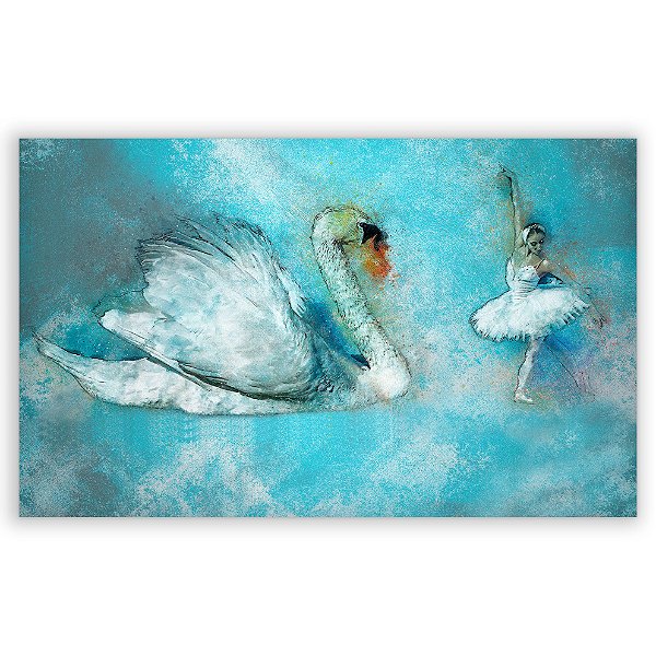 Painel Retangular - Bailarina - Sublimado 3D