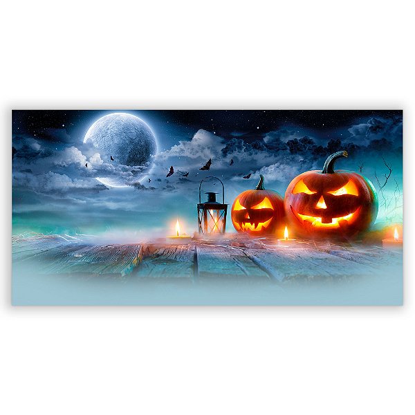 Painel Retangular - Halloween - Sublimado 3D
