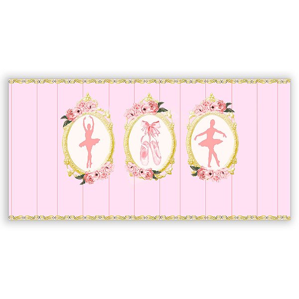 Painel Retangular - Bailarina - Sublimado 3D