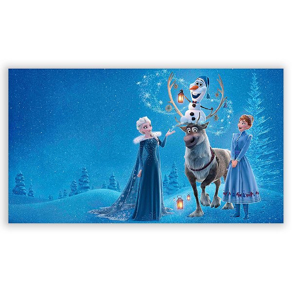 Painel Retangular - Frozen - Sublimado 3D