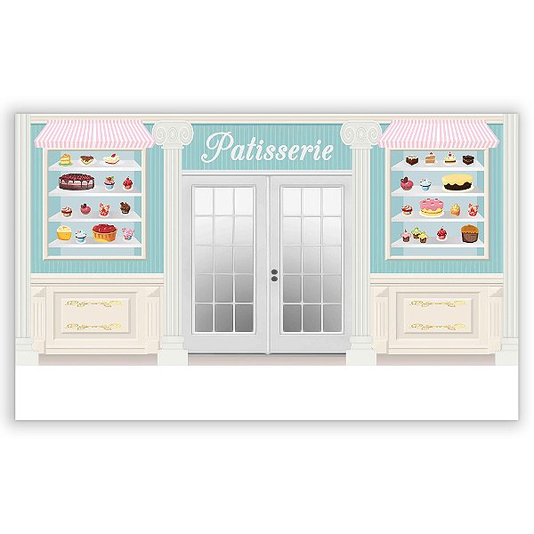 Painel Retangular - Confeitaria - Sublimado 3D