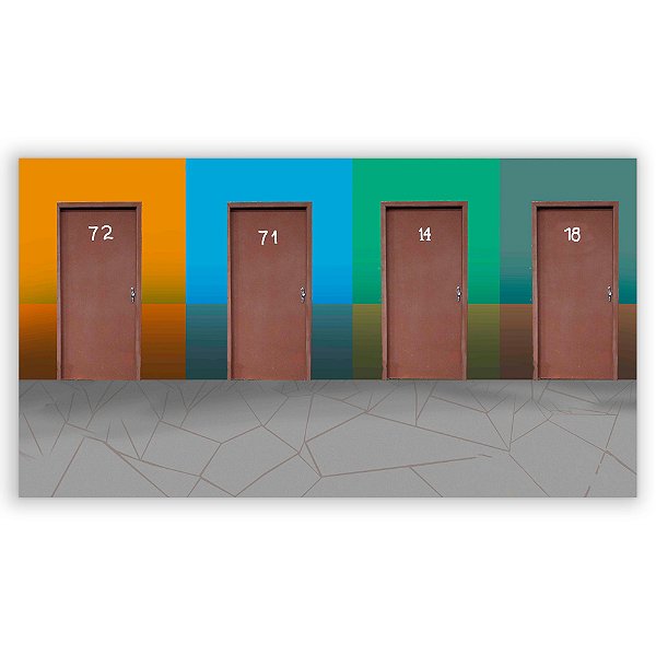 Painel Retangular - Chaves - Sublimado 3D