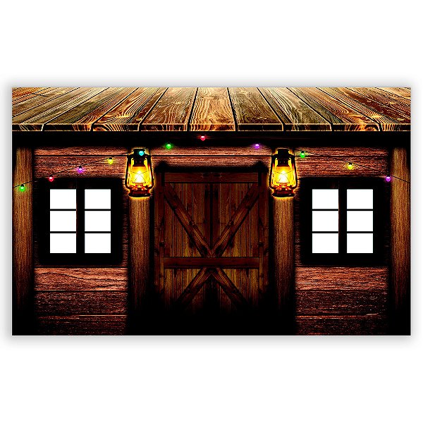 Painel Retangular - Celeiro - Sublimado 3D