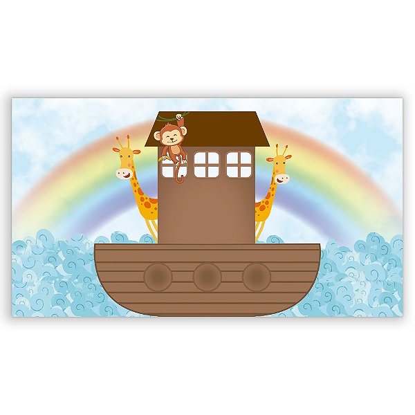 Painel Retangular - Arca de Noe - Sublimado 3D