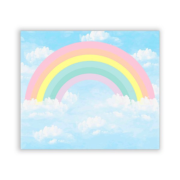 Painel Retangular - Arco Iris - Sublimado 3D