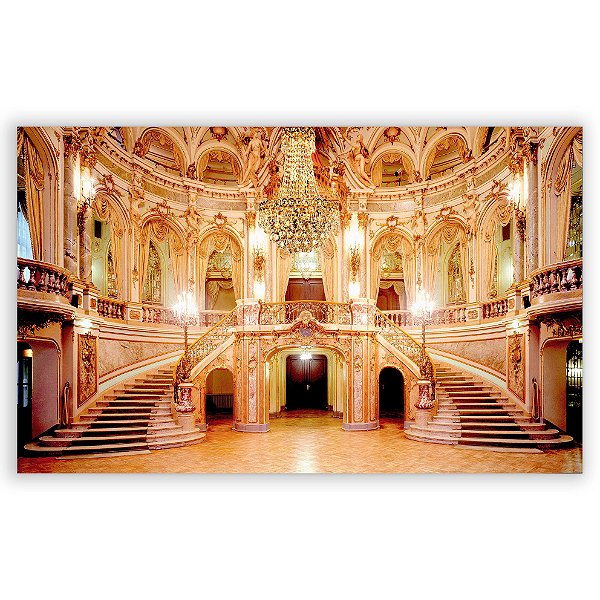 Painel Retangular - Escadaria Castelo - Sublimado 3D