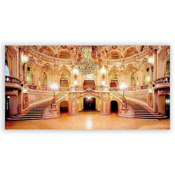 Painel Retangular - Escadaria Castelo - Sublimado 3D