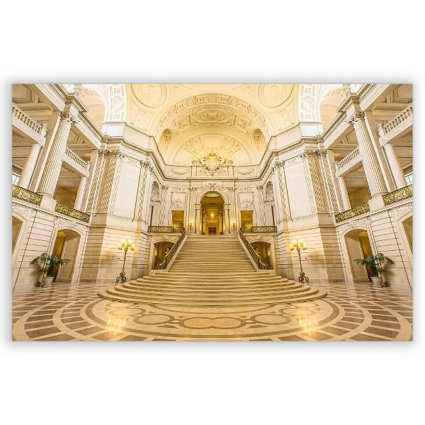 Painel Retangular - Escadaria Castelo - Sublimado 3D