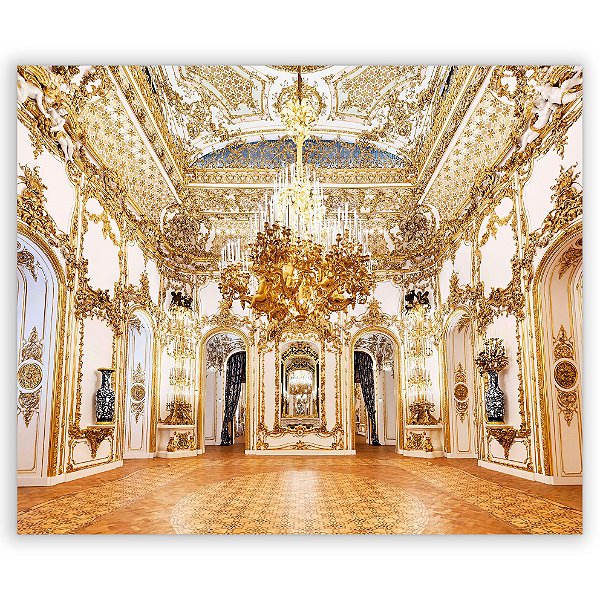 Painel Retangular - Fachada Castelo - Sublimado 3D