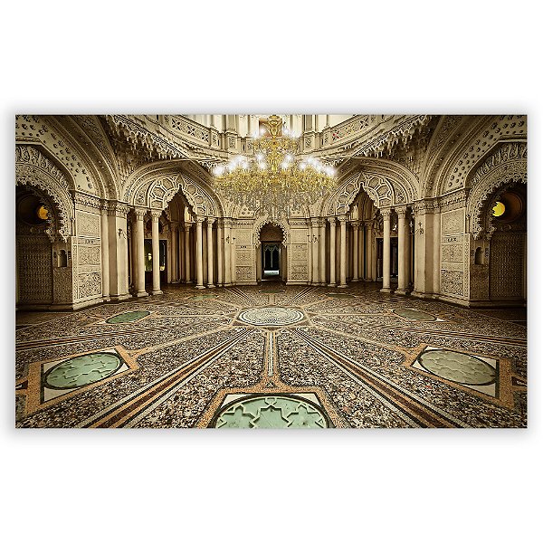 Painel Retangular - Fachada Castelo - Sublimado 3D