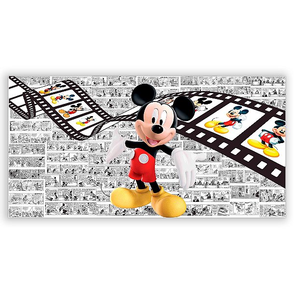 Painel Retangular - Mickey - Sublimado 3D