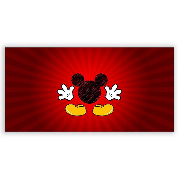 Painel Retangular - Mickey - Sublimado 3D