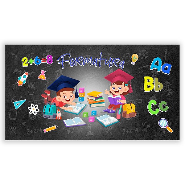 Painel Retangular - Formatura - Sublimado 3D