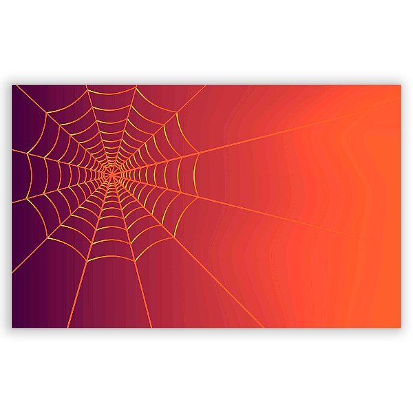 Painel Retangular - Teia de Aranha - Sublimado 3D