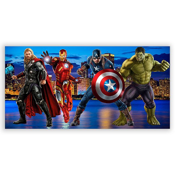 Painel Retangular - Herois - Sublimado 3D