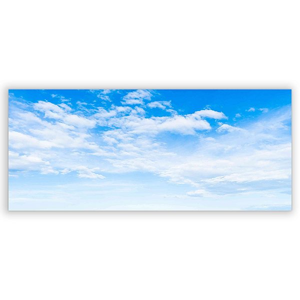 Painel Retangular - Nuvens - Sublimado 3D