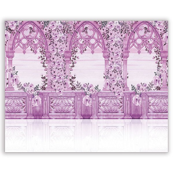 Painel Retangular - Fachada Jardim - Sublimado 3D