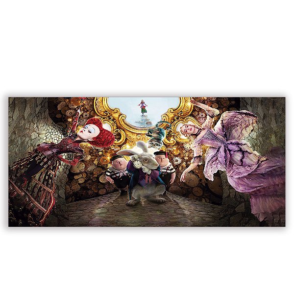 Painel Retangular - Alice - Sublimado 3D