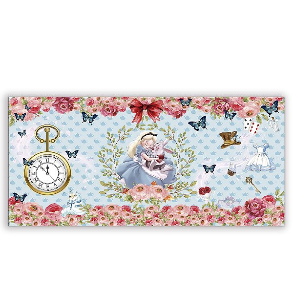 Painel Retangular - Alice  - Sublimado 3D