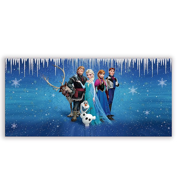 Painel Retangular - Frozen - Sublimado 3D