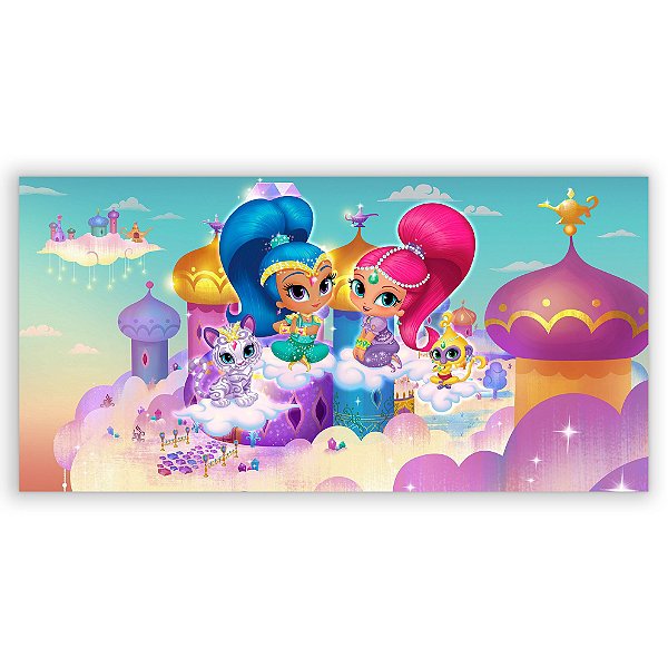 Painel Retangular - Shimmer e Shine - Sublimado 3D