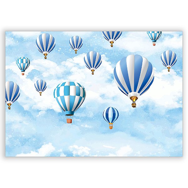 Painel Retangular - Balões - Sublimado 3D