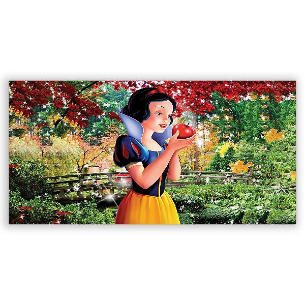 Painel Retangular - Branca de Neve - Sublimado 3D