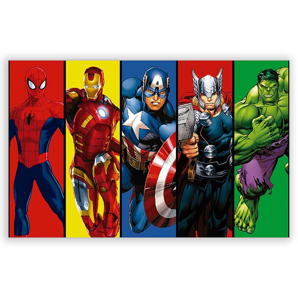 Painel Retangular - Herois - Sublimado 3D