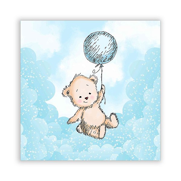 Painel Quadrado - Ursinho - Sublimado 3D