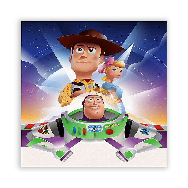 Painel Quadrado - Toy Story - Sublimado 3D