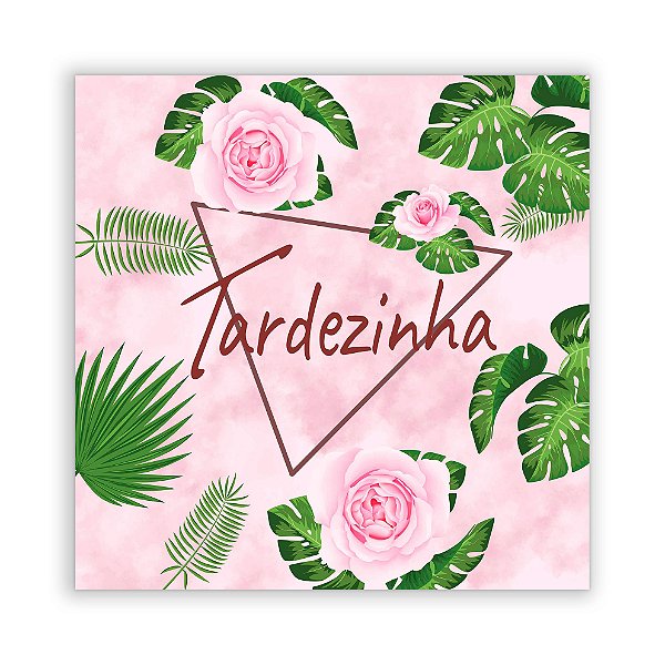 Painel Quadrado - Tardezinha - Sublimado 3D