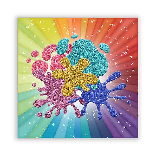 Painel Quadrado - Slime - Sublimado 3D