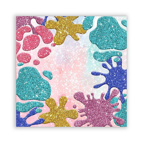 Painel Quadrado - Slime - Sublimado 3D