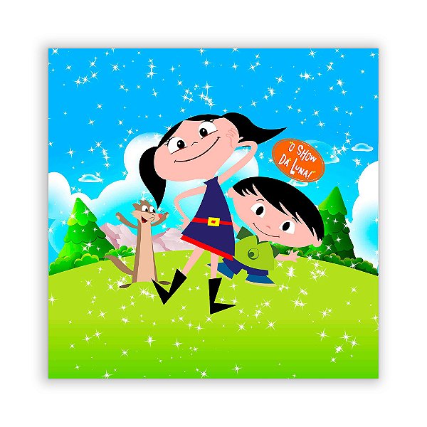 Painel Quadrado - Show da Luna - Sublimado 3D