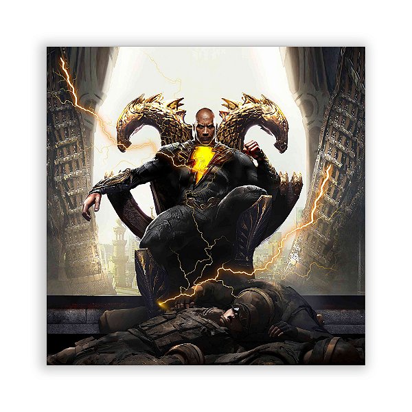 Painel Quadrado - Adão Negro 1 - Sublimado 3D