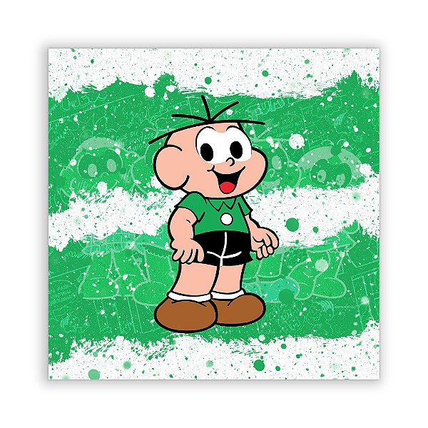 Painel Quadrado - Cebolinha Turma da Monica - Sublimado 3D