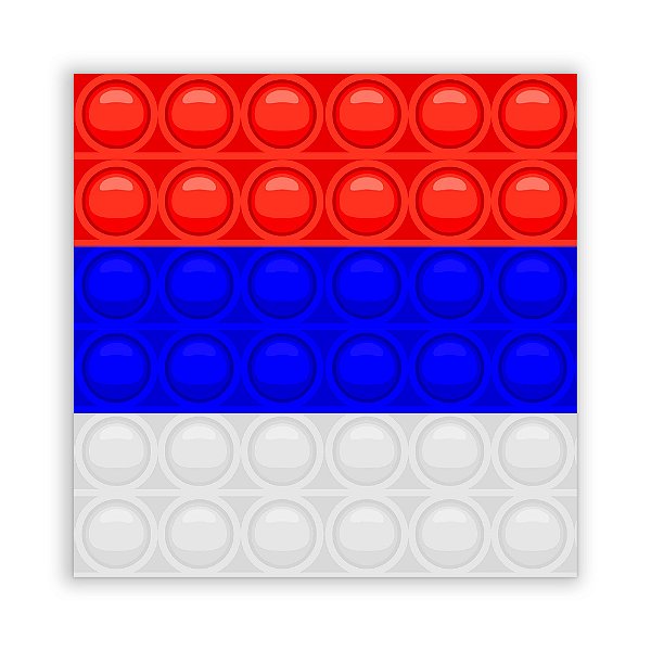 Painel Quadrado - Pop It Fidget Toys - Sublimado 3D