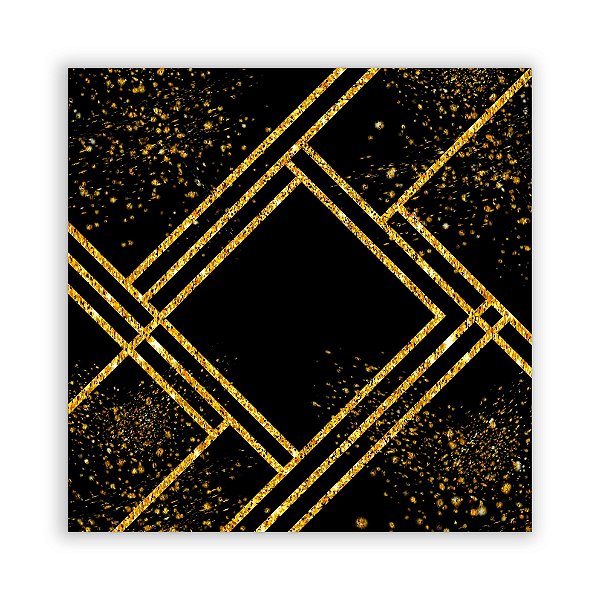 Painel Quadrado - Geometrico - Sublimado 3D