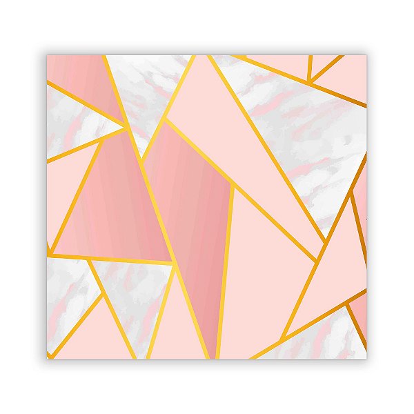 Painel Quadrado - Geometrico - Sublimado 3D