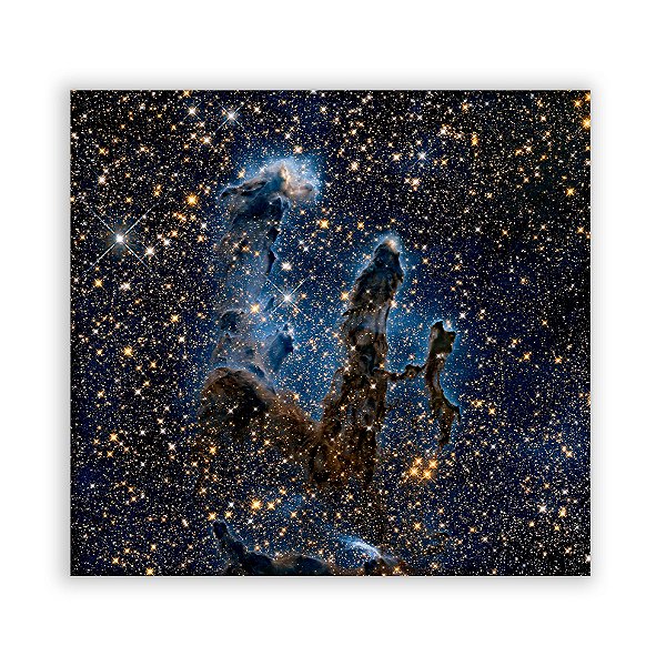 Painel Quadrado - Galaxia Espaco - Sublimado 3D