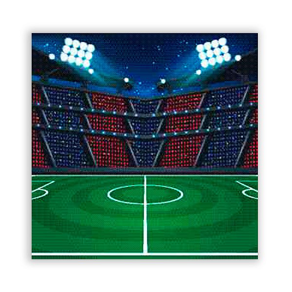 Painel Quadrado - Futebol - Sublimado 3D