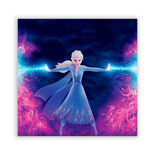 Painel Quadrado - Frozen - Sublimado 3D
